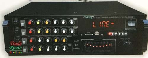 FUSSION PROFESSIONAL KARAOKE AMPLIFIER AV-9018 BT  Bluetooth Karaoke with USB, SD Card, FM Radio