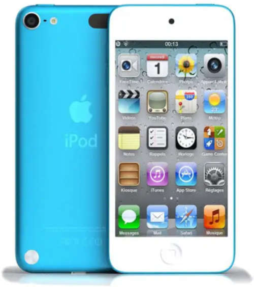 Apple iPod Touch | WHITE/BLUE | 16GB | 5th Generation | A1421 | MGG32BT/A | RETINA DISPLAY