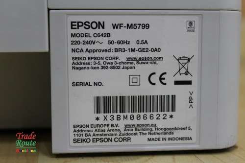 Epson WorkForce Pro WF-M5799 Workgroup Monochrome Multifunction Printer [salvage stock]