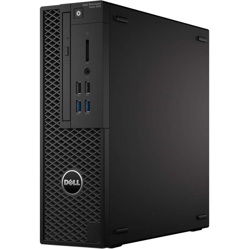 Dell Precision 3420 SFF Workstation Desktop PC - Intel Xeon E3-1245 v6 3.7Ghz Processor