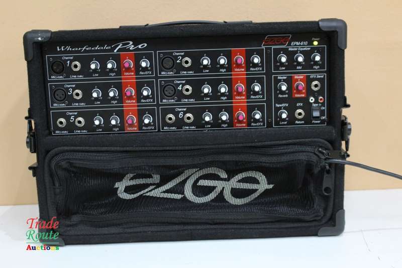 WHARFEDALE PRO EZGE EMP-610 POWER/MIXER 6 Channels