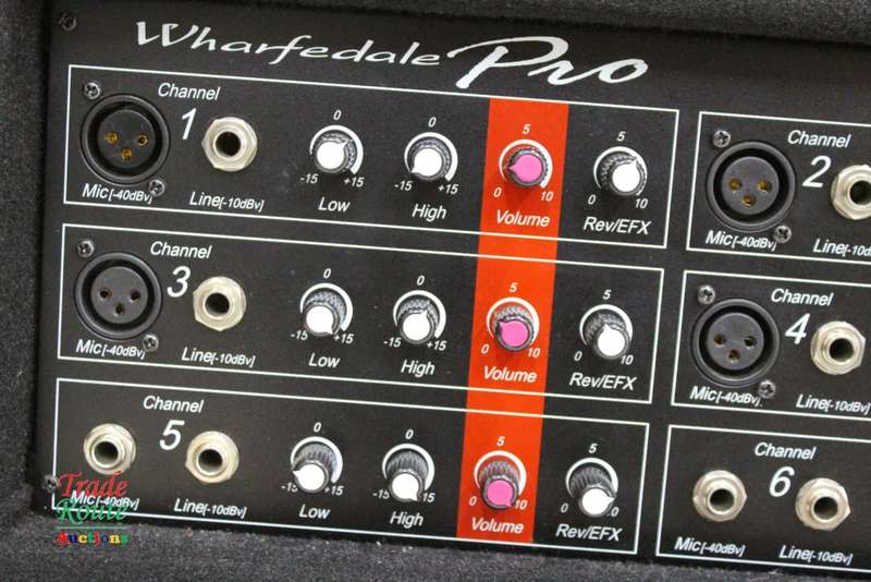 WHARFEDALE PRO EZGE EMP-610 POWER/MIXER 6 Channels