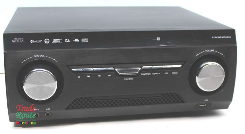 JVC RECEIVER JVC 5.2 AV AMP WITH DVD TH-N779BDVD [ for Spares / Repair - Salvage Item ]