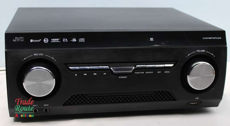 JVC RECEIVER JVC 5.2 AV AMP WITH DVD TH-N779BDVD [ for Spares / Repair - Salvage Item ]