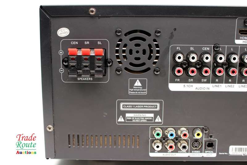 JVC RECEIVER JVC 5.2 AV AMP WITH DVD TH-N779BDVD [ for Spares / Repair - Salvage Item ]