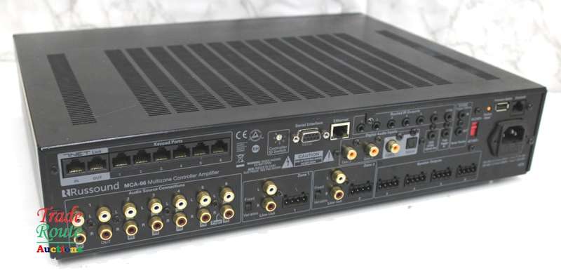 Russound MCA-66 6 Channel Controller Multi Zone Amplifier Multi-zone controller