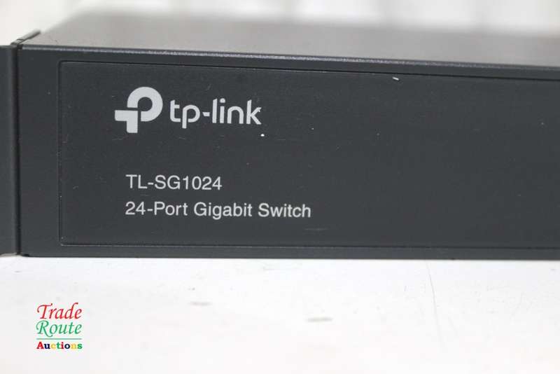 TP-Link TL-SG1024 Managed Network Switch L2 Gigabit Ethernet 10/100/1000 Mbits Black