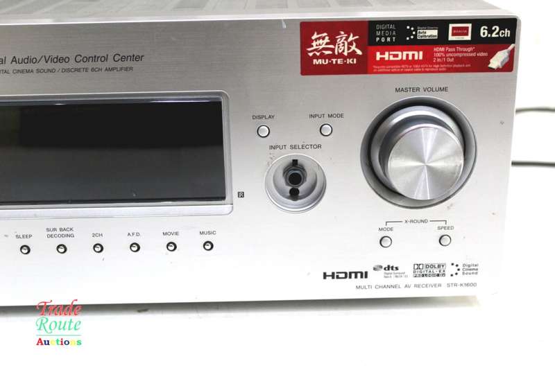 Sony STR-K1600 Multi-Channel  A/V Receiver [ Salvage Stock - For Spares/Repair ]
