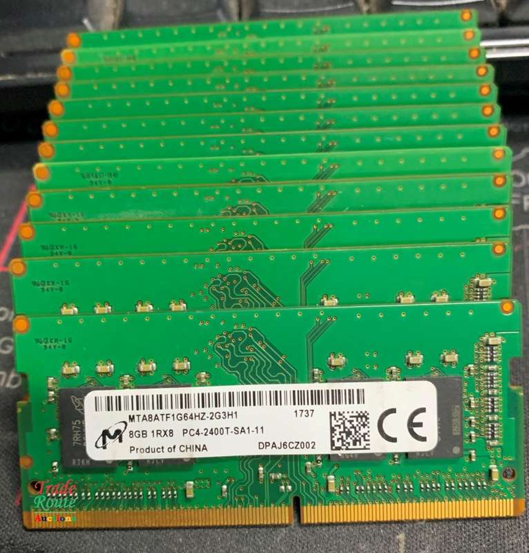 8GB LAPTOP RAM - Micron 8GB DDR4 RAM Laptop Memory PC4-2400T [ MTA8ATF1G64HZ-2G3 ]