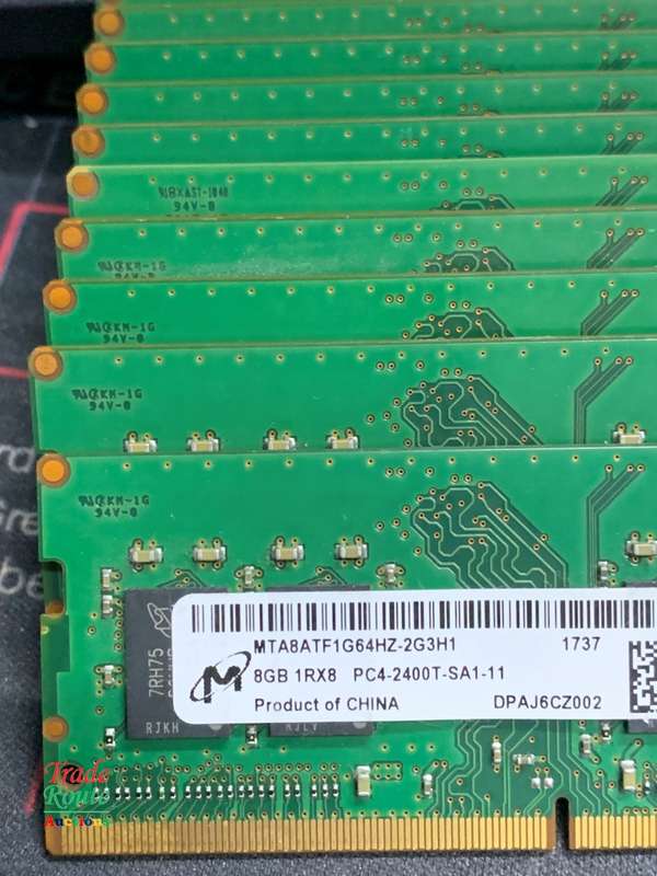 8GB LAPTOP RAM - Micron 8GB DDR4 RAM Laptop Memory PC4-2400T [ MTA8ATF1G64HZ-2G3 ]