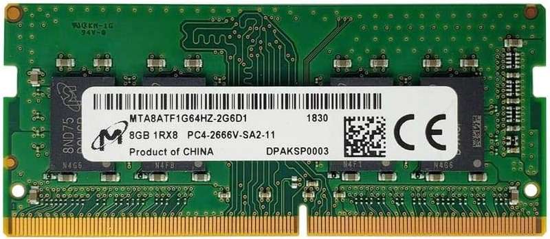 8GB LAPTOP RAM - Micron 8GB DDR4 RAM Laptop Memory - 2666 MHz