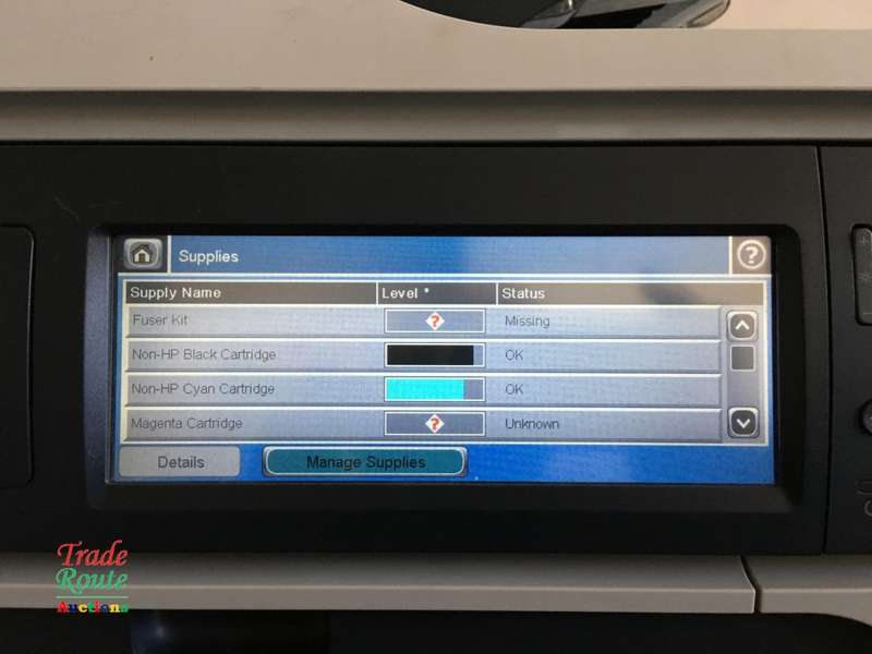 HP Color LaserJet Enterprise CM4540 MFP Colour Heavyduty Printer [COLLECTIONS ONLY / Salvage Stock]