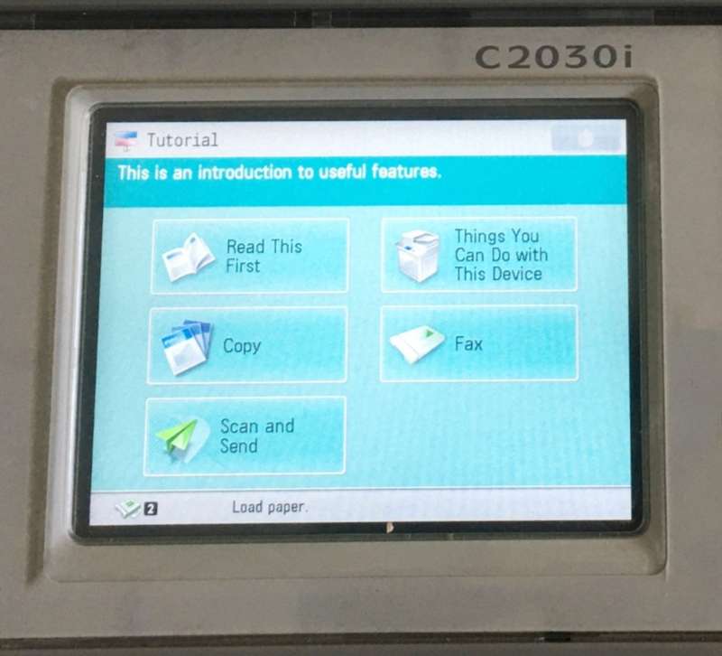 Canon imageRUNNER Advance C2030i Multifunction Colour Heavyduty Printer Photocopier COLLECTIONS ONLY