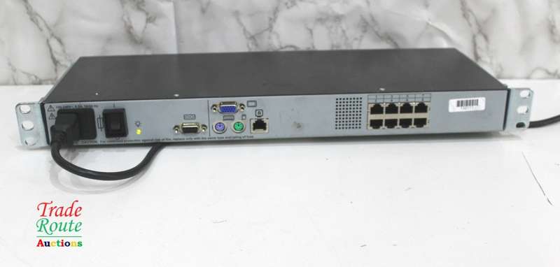 Hewlett Packard Series HP EO1013 8 Port KVM Server Console Switch