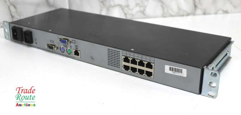 Hewlett Packard Series HP EO1013 8 Port KVM Server Console Switch