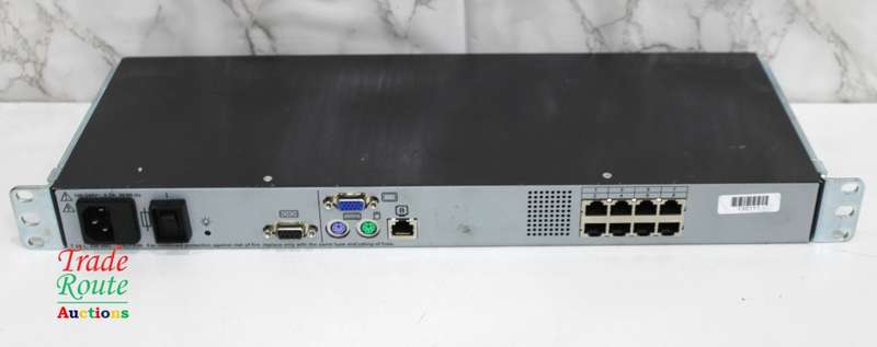 Hewlett Packard Series HP EO1013 8 Port KVM Server Console Switch