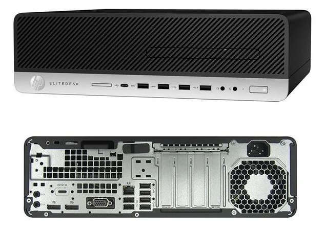 HP EliteDesk 705 G4 SFF Desktop Computer | AMD Ryzen 3 PRO 2200G Radeon Vega Graphics ** GAMING PC