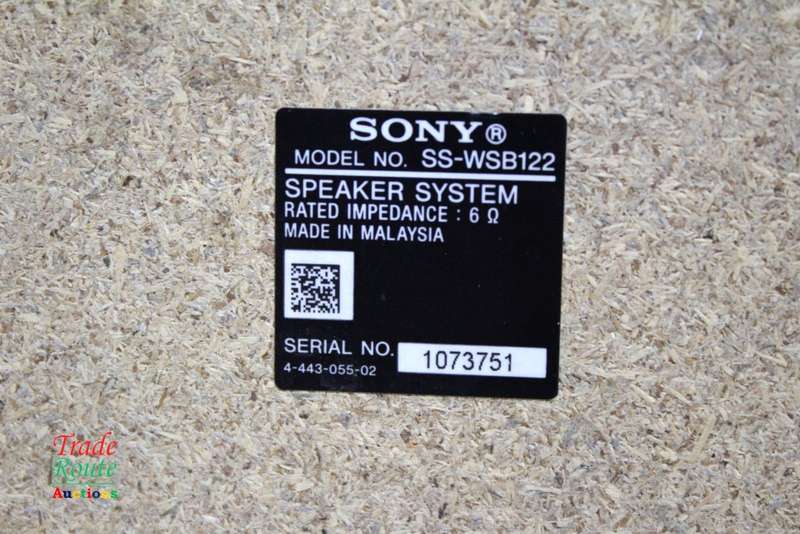 SONY Subwoofer wired SS-WSB122 - WORKS FINE