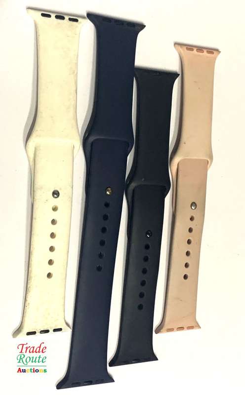 Apple Watch Sport Bands -Watch wrist Straps - 4 Pcs available - Bid per strap to take all 4