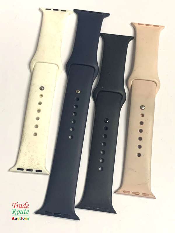 Apple Watch Sport Bands -Watch wrist Straps - 4 Pcs available - Bid per strap to take all 4