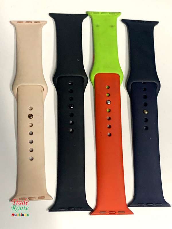 Apple Watch Sport Bands -Watch wrist Straps - 4 Pcs available - Bid per strap to take all 4