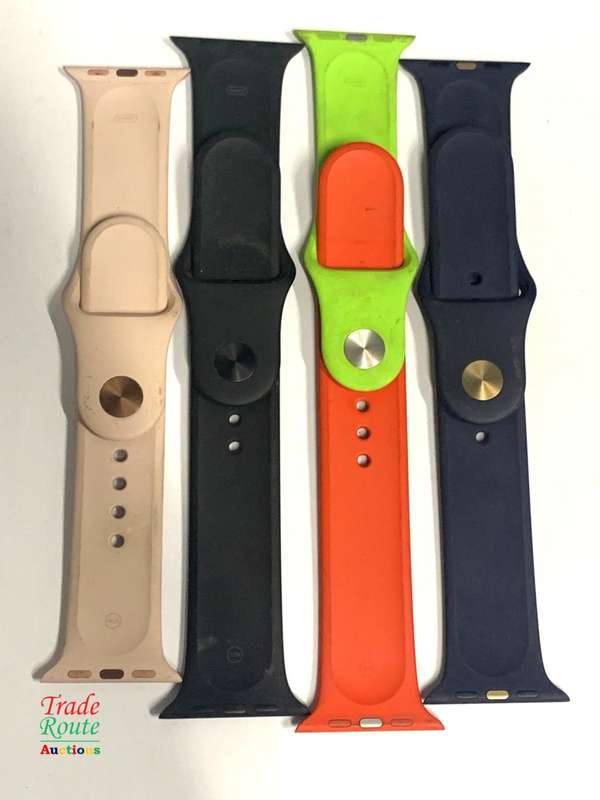 Apple Watch Sport Bands -Watch wrist Straps - 4 Pcs available - Bid per strap to take all 4