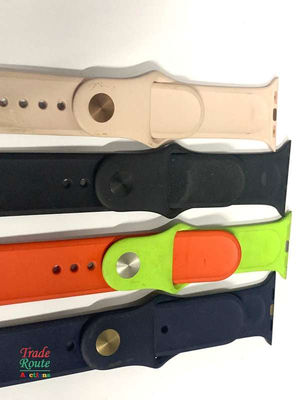 Apple Watch Sport Bands -Watch wrist Straps - 4 Pcs available - Bid per strap to take all 4