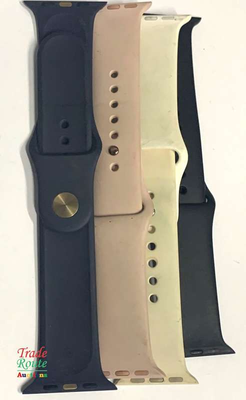 Apple Watch Sport Bands -Watch wrist Straps - 4 Pcs available - Bid per strap to take all 4