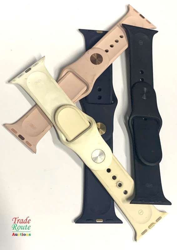 Apple Watch Sport Bands -Watch wrist Straps - 4 Pcs available - Bid per strap to take all 4