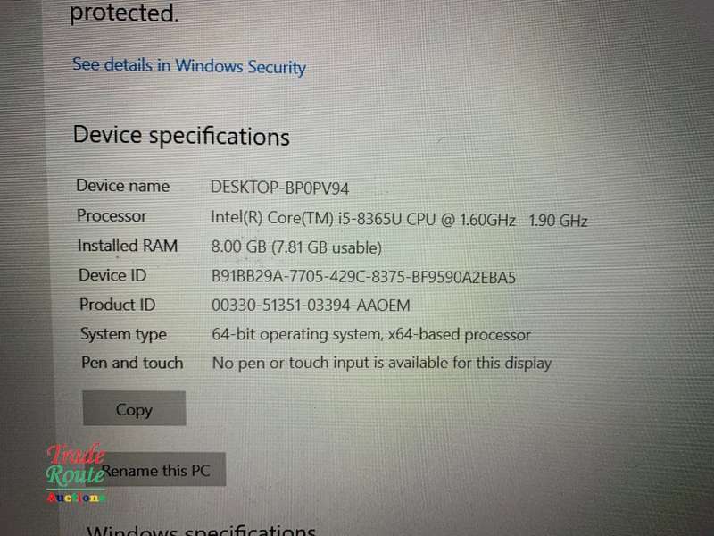 HP EliteBook 850 G6 LAPTOP * UHD SUPER FAST * CORE i5 * 8 GB RAM * 256GB SSD * WIN 10
