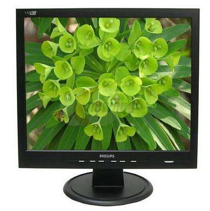 Philips 17-inch 170S 1280 x 1024 LCD Monitor Black - 170S8FB  Computer Monitor [DVI & VGA PORTS]