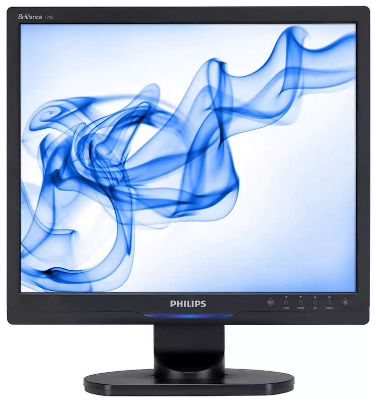 Philips 17-inch 170S 1280x1024 LCD Monitor Black Brilliance 170S9  Computer Monitor DVI & VGA PORTS