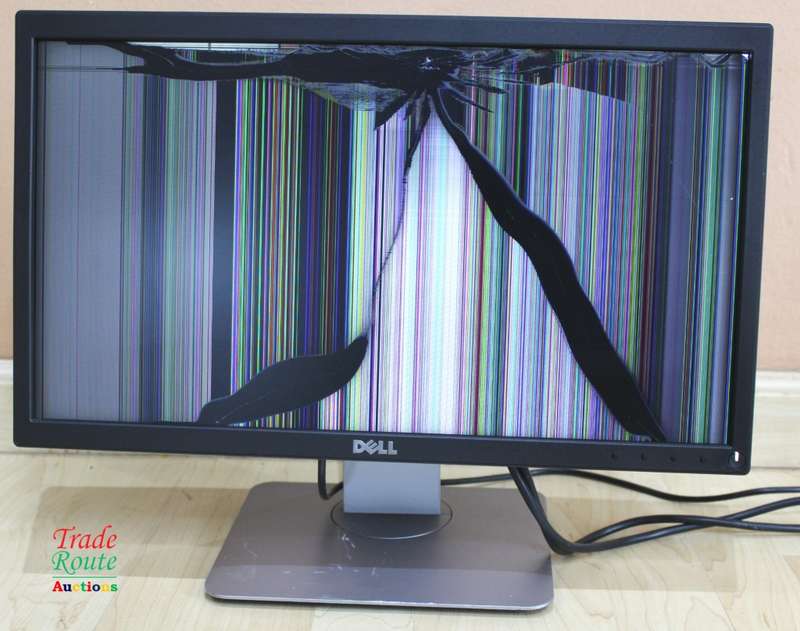 Dell P2017H LED Backlit 20 Inch Monitor [ DAMAGED FOR SPARES/REPAIR]