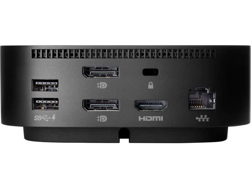 HP USB-C G5 Essential Docking Station - 8-in-1 Adapter for USB-C Thunderbolt-Enabled Laptops PCs
