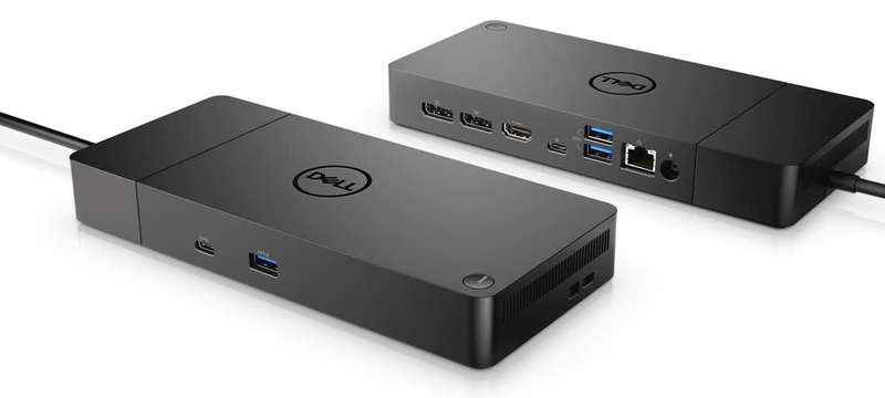 Dell WD19s Docking Station USB-C Type-C Dock K20A - Includes 130W Dell Power Adapter