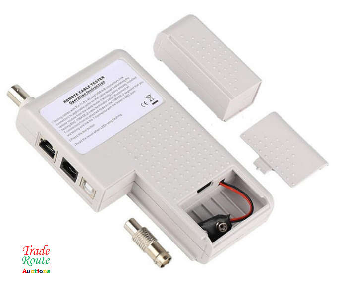 4 in 1 Remote Network Cable Tester for RJ45 RJ11 USB BNC LAN Cable Multi-functional