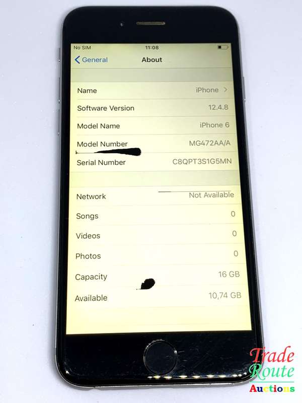 APPLE IPHONE 6  SmartPhone [ Marks in LCD ]