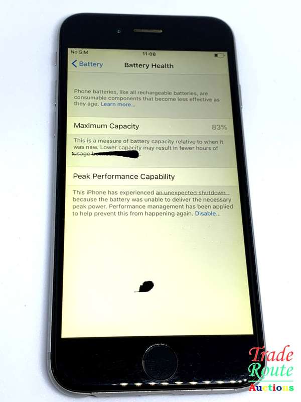 APPLE IPHONE 6  SmartPhone [ Marks in LCD ]