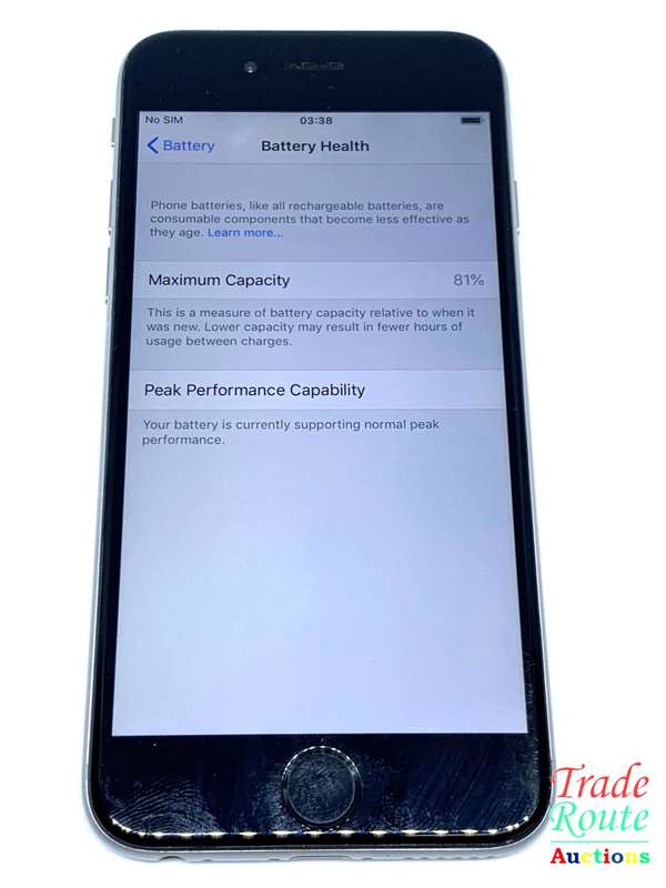 Apple iPhone 6 Space Grey (Pre Owned)