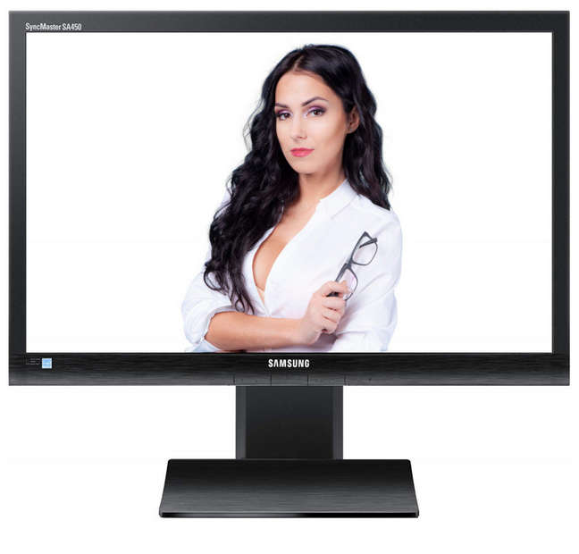 Samsung SyncMaster SA450 Series S22A450BW 22 inch LED Monitor  1680x1050 [VGA & DVI PORTS]
