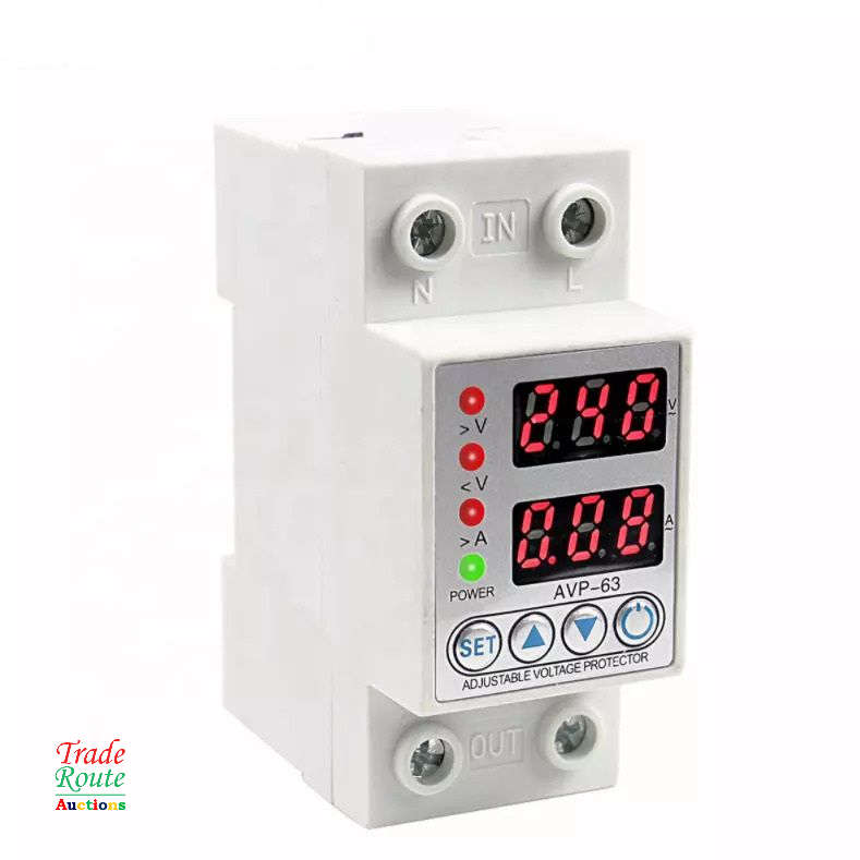 Over Voltage Under Voltage Protection Switch  Adjustable Self Resetting Overvoltage Protector Switch
