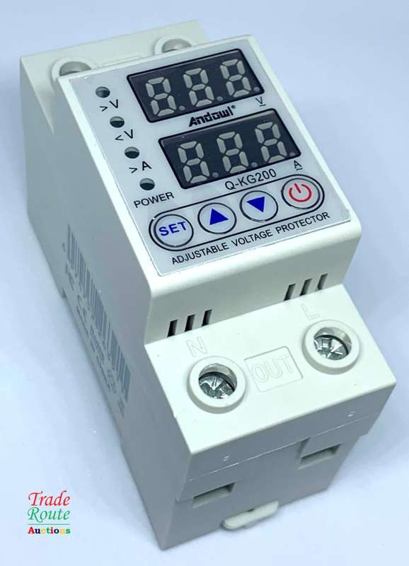 Over Voltage Under Voltage Protection Switch  Adjustable Self Resetting Overvoltage Protector Switch