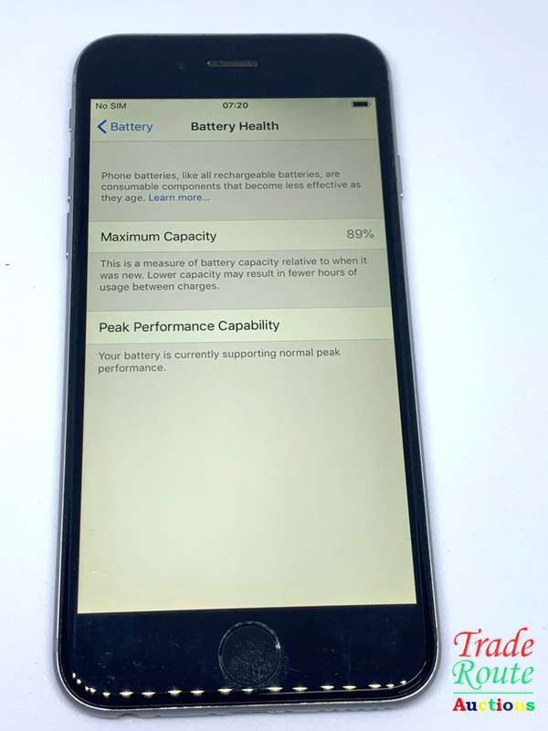 Apple iPhone 6 Space Grey (Pre Owned) SmartPhone (Unlocked to All networks)
