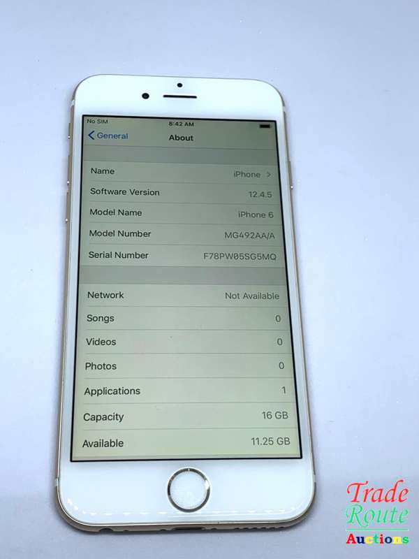 Apple iPhone 6 SmartPhone - [GOLD]