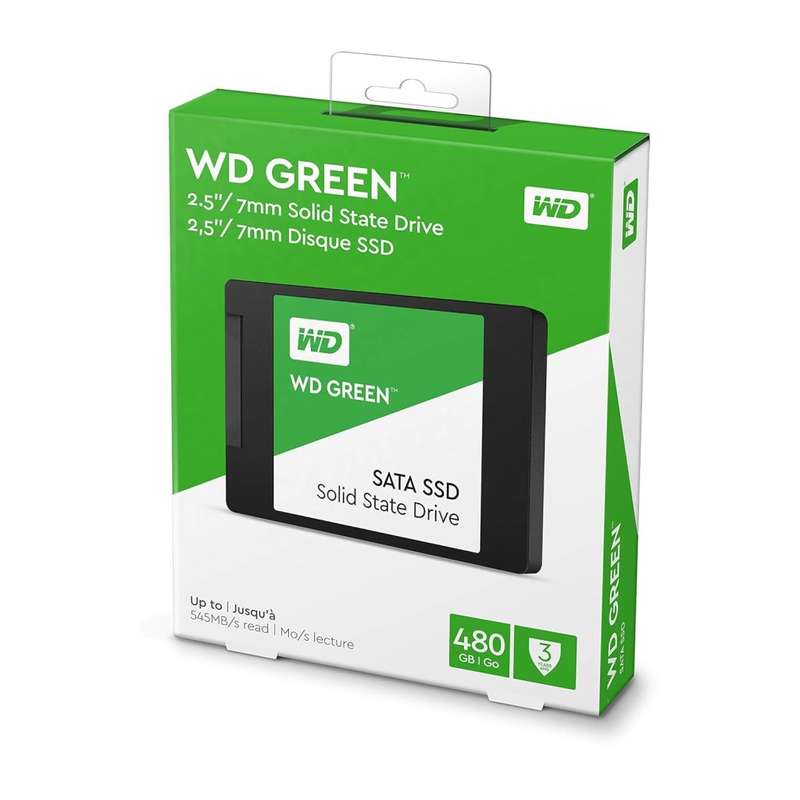 WD GREEN 480GB SSD - Solid State Drive - SATA III 2.5 inch  ** BRAND NEW ** SuperFast