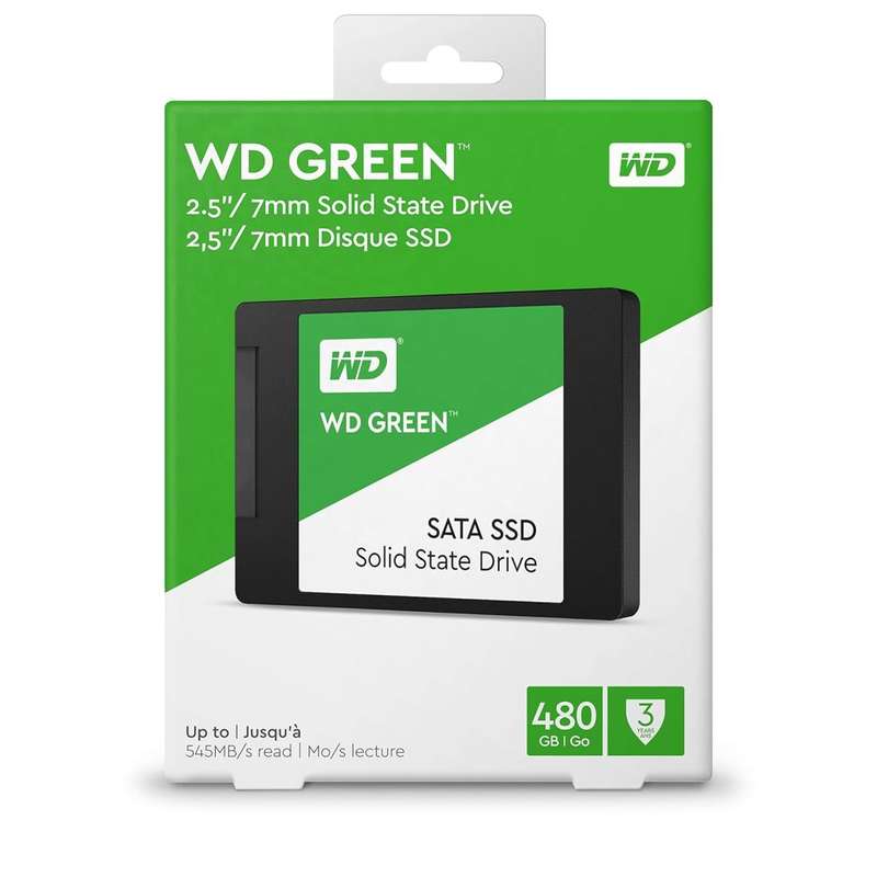 WD GREEN 480GB SSD - Solid State Drive - SATA III 2.5 inch  ** BRAND NEW ** SuperFast
