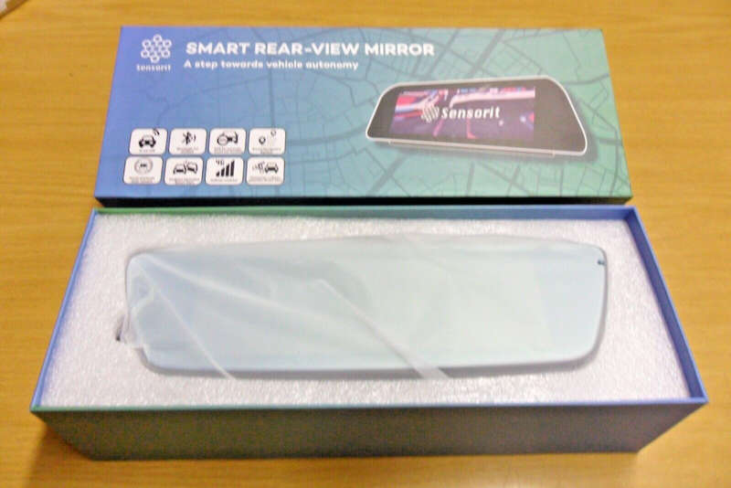 SENSORIT Smart Rear-View Mirror - DashCam - In Car WiFi - Bluetooth - GPS