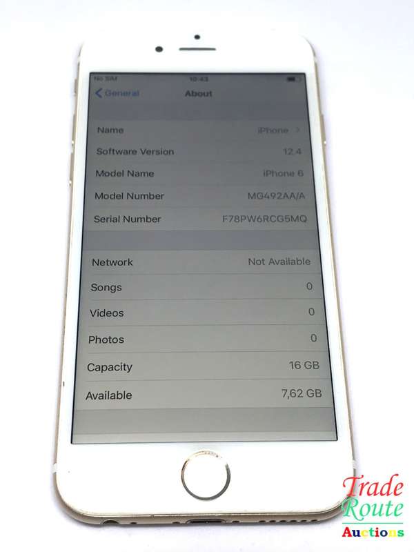 Apple iPhone 6 SmartPhone - [GOLD]