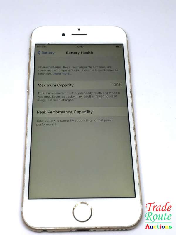 Apple iPhone 6 SmartPhone - [GOLD]  - Battery 100%