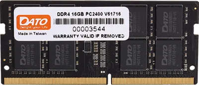 DATO DDR4 16GB PC2400 - 16 GB DDR4 RAM FOR Laptops & Compatible Mini PCs AIO